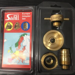 KIT ADAPTADORES EUROPEOS LLENADO GLP